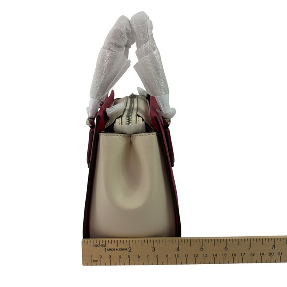 MICHAEL KORS Marilyn Small Color-Block Saffiano Leather Messenger Bag – NWT - Picture 16 of 16